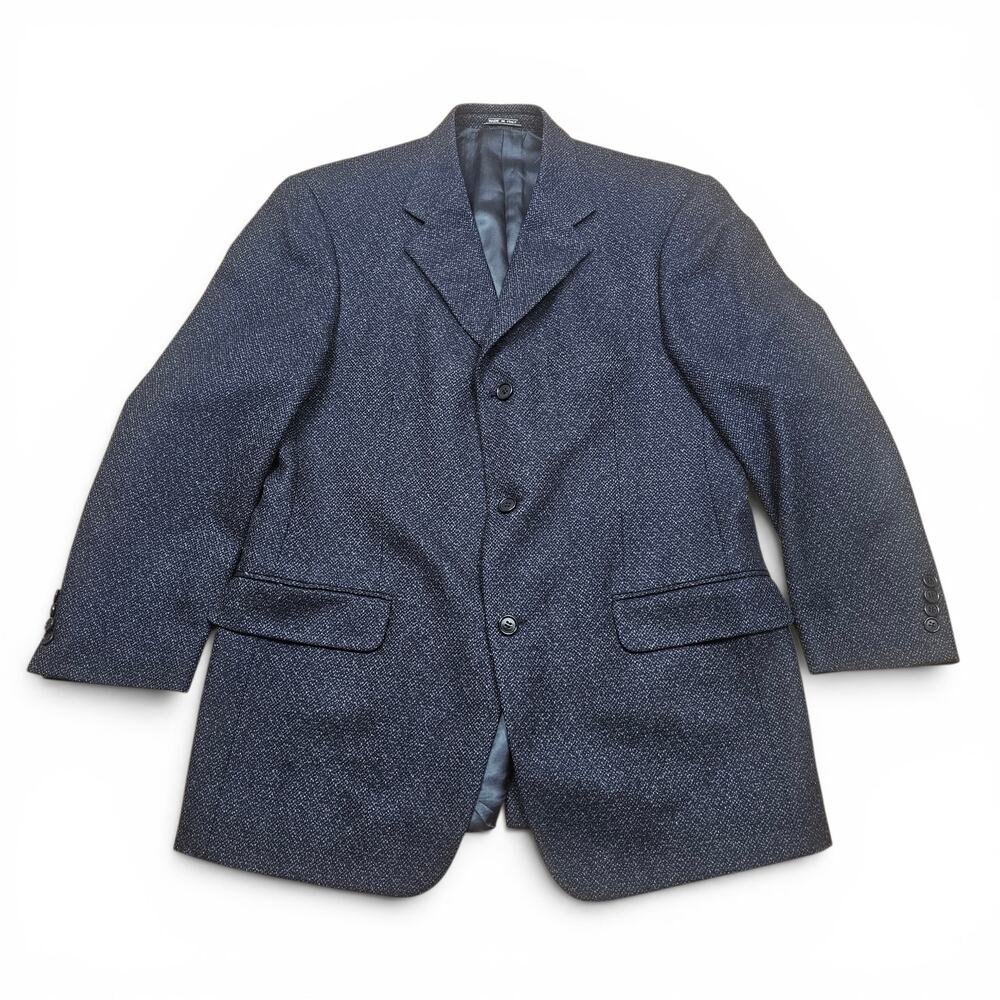 GRANT THOMAS LORD & TAYLOR Italy Wool Cashmere Blazer 40R Business Luxury Coat